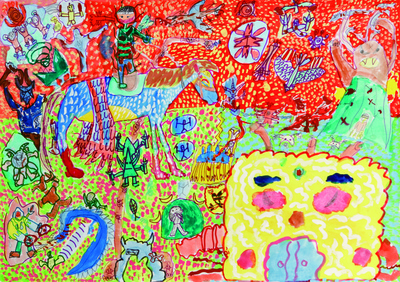絵画:春日市青少年育成市民会議賞 作品