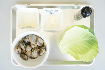 写真：材料