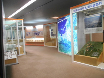 考古展示室展示風景