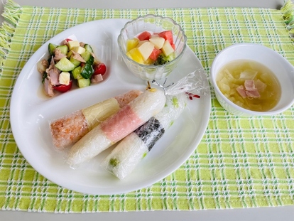 写真:スティックおにぎり