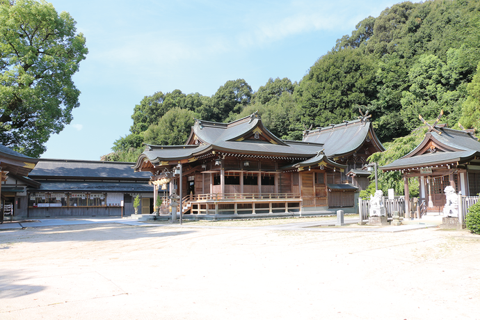 写真:春日神社の本殿