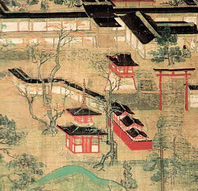 宝塔院の描かれた絵図
