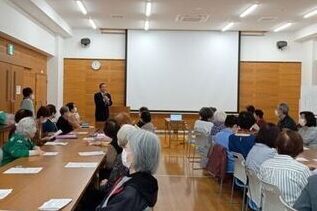 写真:シニアクラブ例会の様子