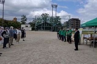 写真：市長あいさつの様子