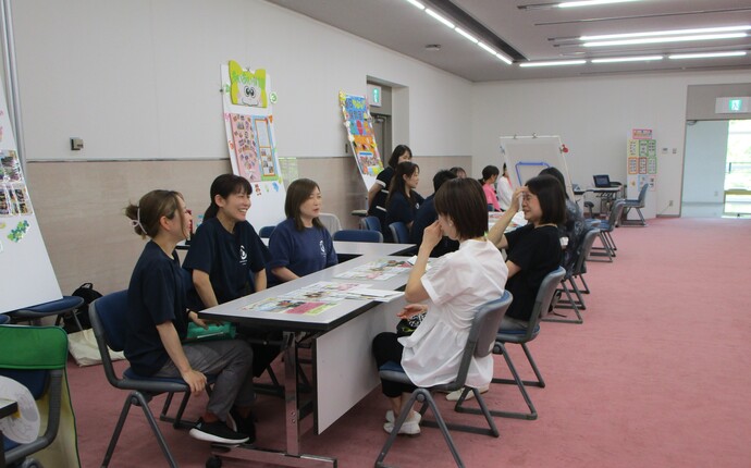 写真:令和8年度第1回おしごと説明会開催 会場の様子