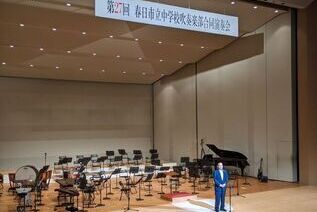 写真:市長あいさつの様子