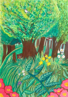 画像:春日市教育長賞作品