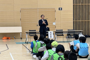 写真：市長あいさつの様子