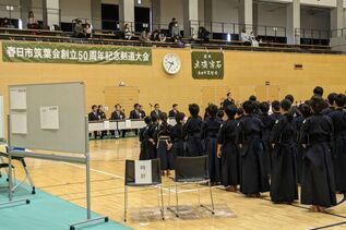 写真:市長あいさつの様子
