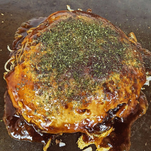 画像：お好み焼きふわのお好み焼きの写真
