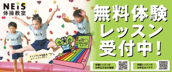 ネイス体操教室のチラシ