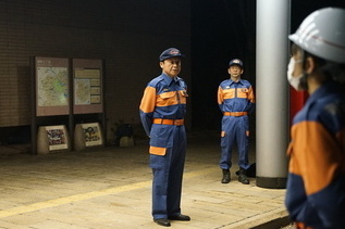 写真:市長あいさつの様子
