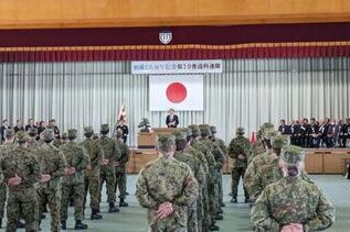 写真:市長あいさつの様子