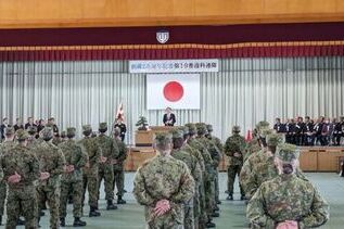 写真：市長あいさつの様子