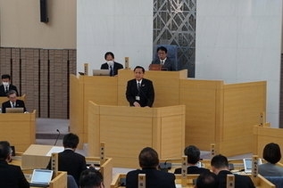 写真：議場の様子