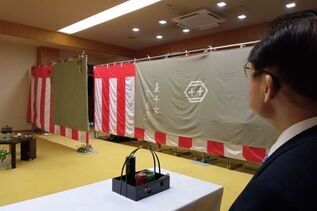 写真:太宰府茶会会場の様子