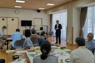 写真:市長あいさつの様子
