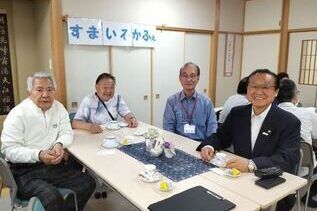 写真：カフェの様子