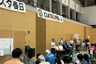 写真：市長あいさつの様子