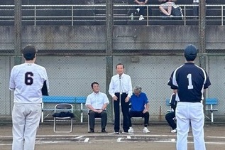 写真：市長あいさつの様子