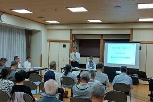 写真：市長あいさつの様子