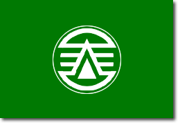 市の旗のイラスト