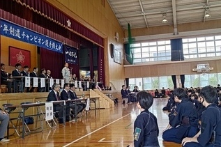 写真:剣道大会の様子