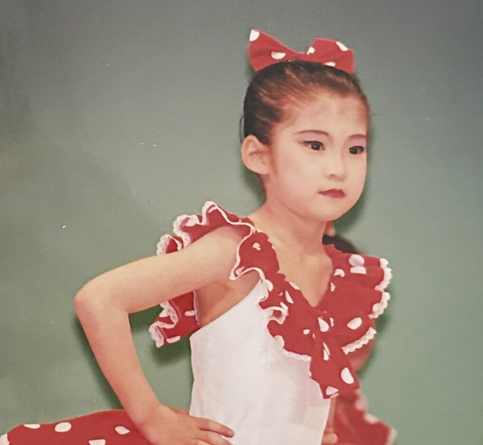 写真：初めての発表会（5歳）