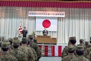写真:市長あいさつの様子