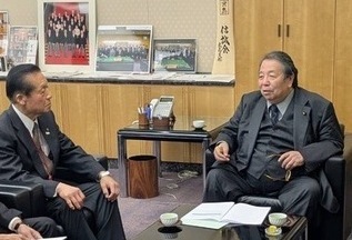 写真：懇談の様子