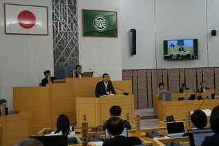 写真：議会の様子
