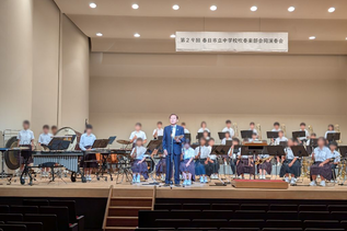写真:市長あいさつの様子