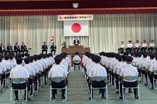 写真：市長あいさつの様子