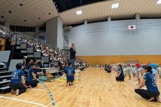 写真：市長あいさつの様子