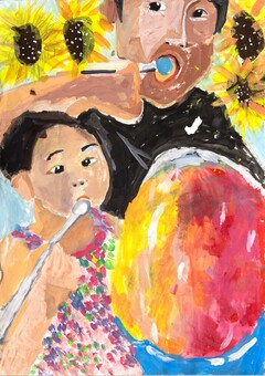 画像：ふれあい文化センター館長賞作品