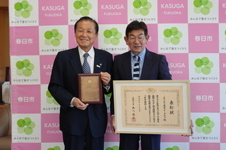 写真：記念撮影の様子