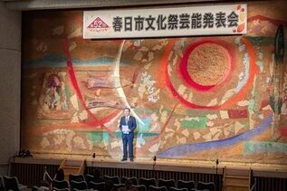 写真：市長あいさつの様子