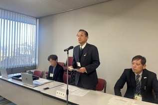 写真：市長あいさつの様子