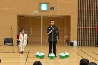 写真：市長あいさつの様子