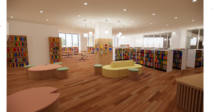 1階　子ども図書館